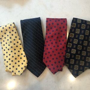 👔 4 Tommy Hilfiger Ties